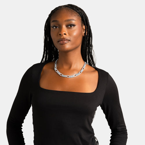 Prong Figaro Chain