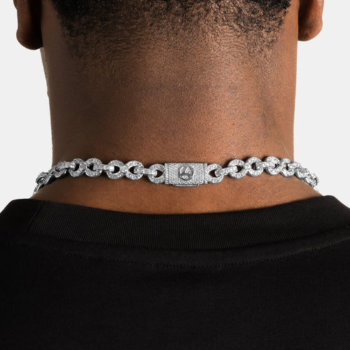 10mm Iced Infinity Chain