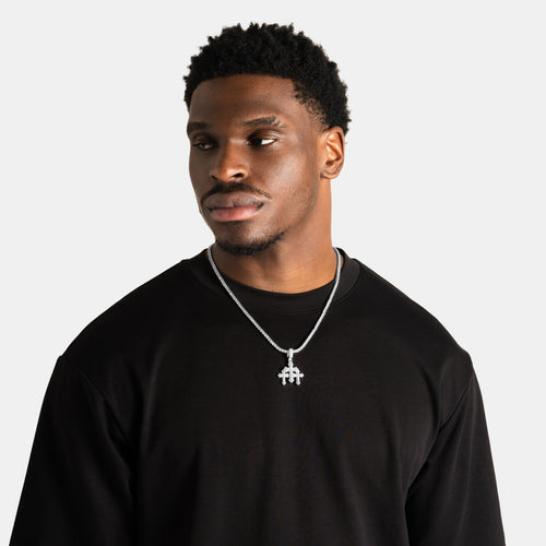 Micro Triple Cross Pendant