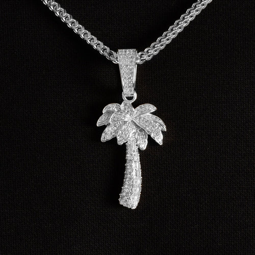 Iced Palm Pendant