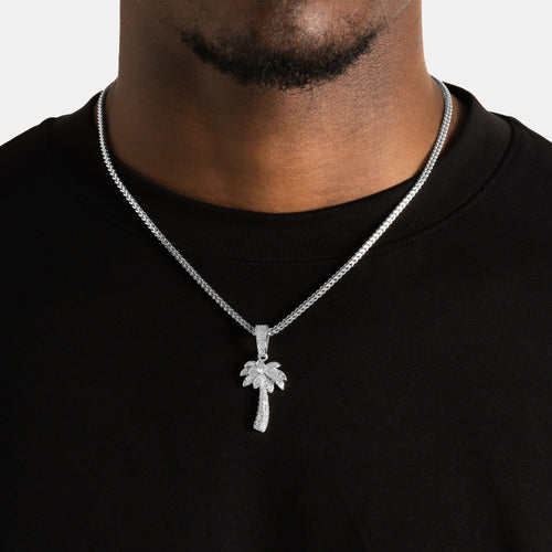 Iced Palm Pendant