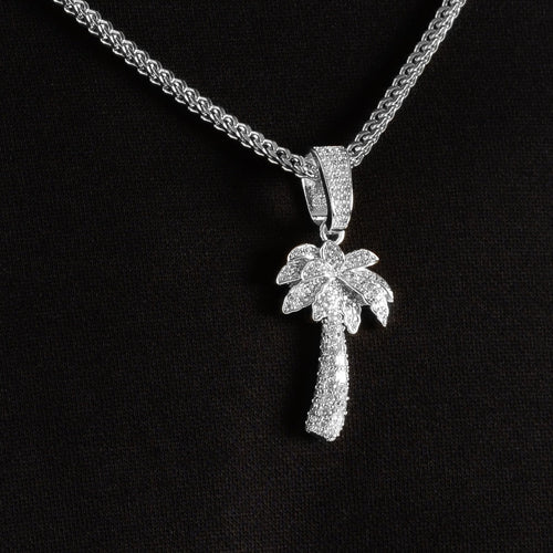 Iced Palm Pendant