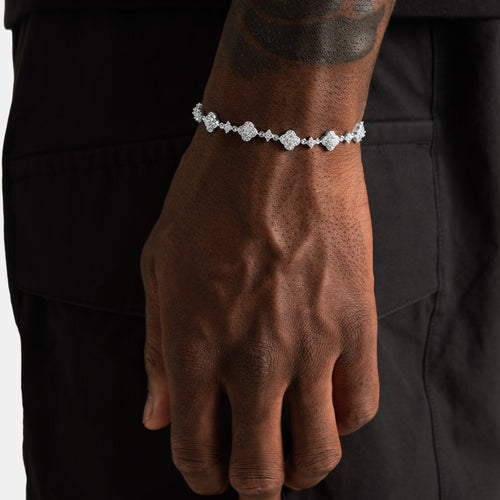 Glacier Clover Bracelet