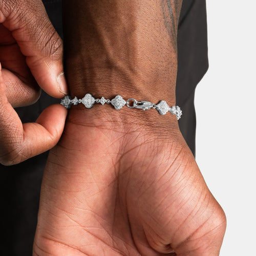 Glacier Clover Bracelet