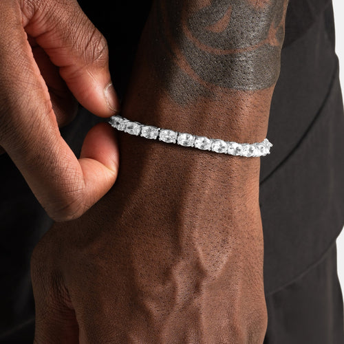 Oval Tennis Bracelet