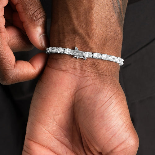 Oval Tennis Bracelet