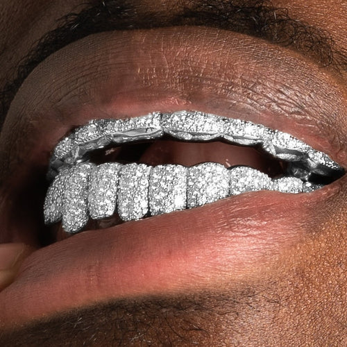 Mosaic Moissanite Grillz