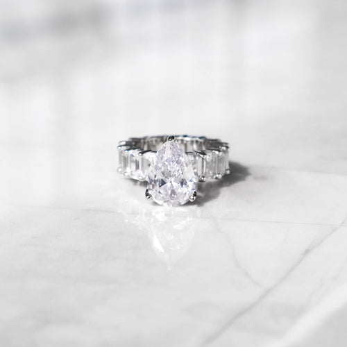 Pear Cut Ring
