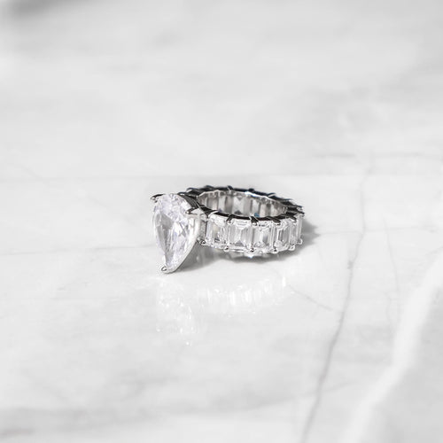 Pear Cut Ring