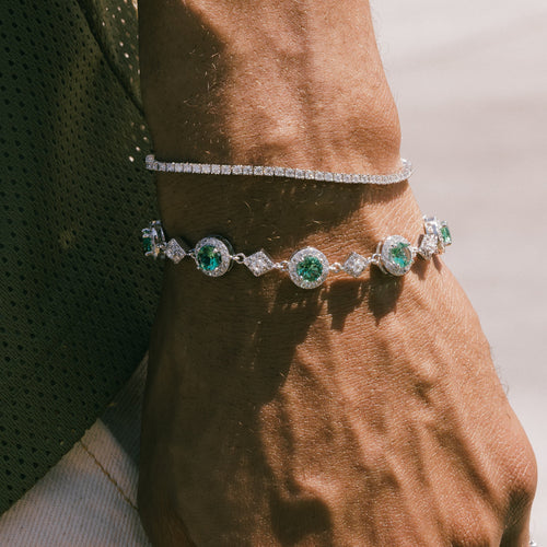 2mm Moissanite Tennis Bracelet