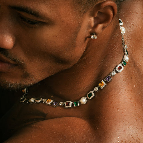 Multi Gemstone Chain