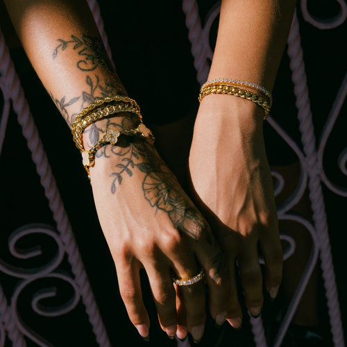 3mm Tennis Bracelet Gold