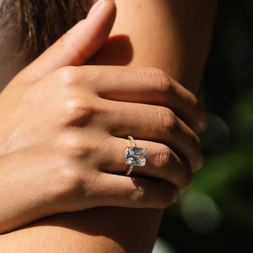 Radiant Cut Ring