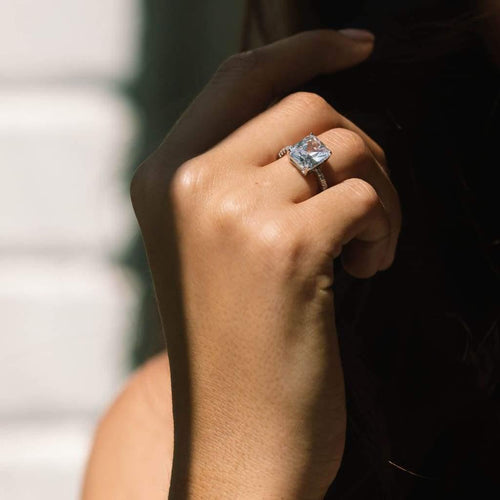 Radiant Cut Ring