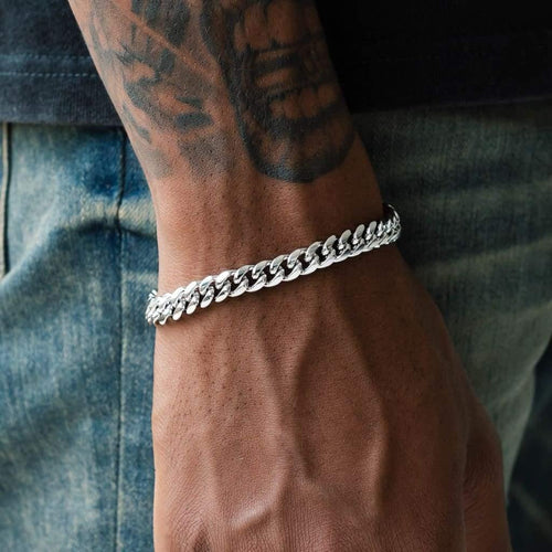 8mm Cuban Link Bracelet