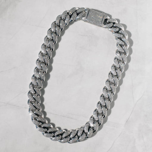 19mm Iced Cuban Chain