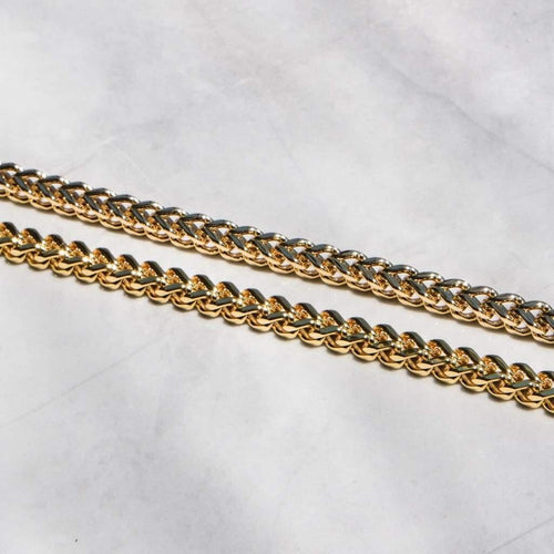 6mm Franco Chain & Bracelet Gold