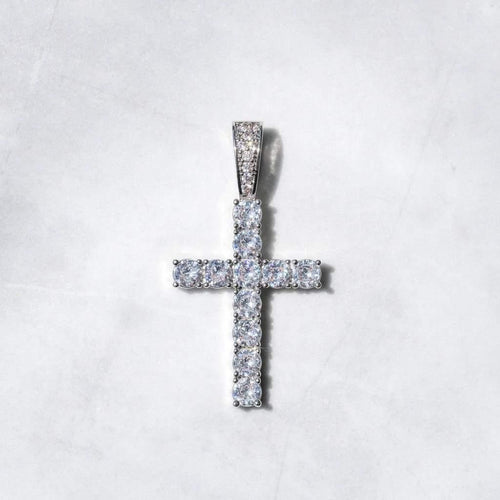 Cross & Tennis Chain Bundle