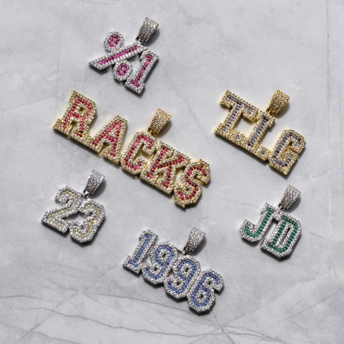 Varsity Letter Custom Pendant