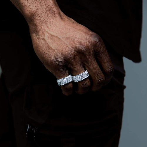 3 Row Eternity Ring