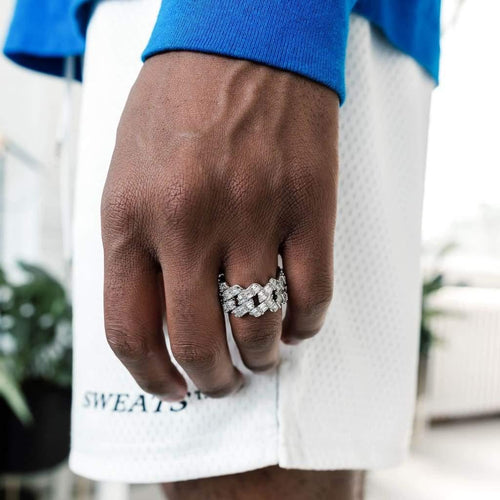Baguette Cuban Ring