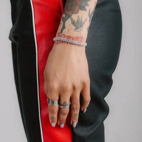 5mm Prong Cuban Bracelet