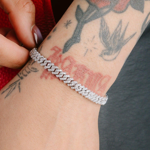 5mm Prong Cuban Bracelet