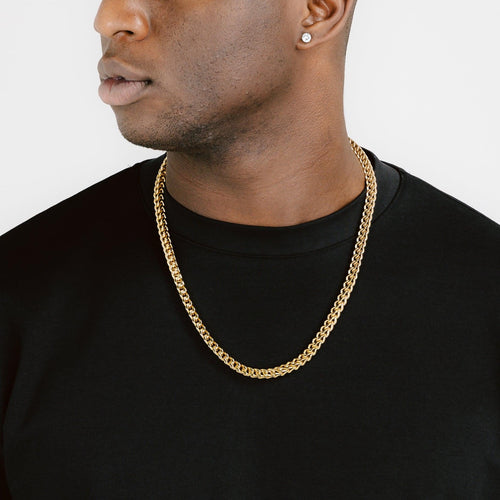 6mm Franco Chain Gold
