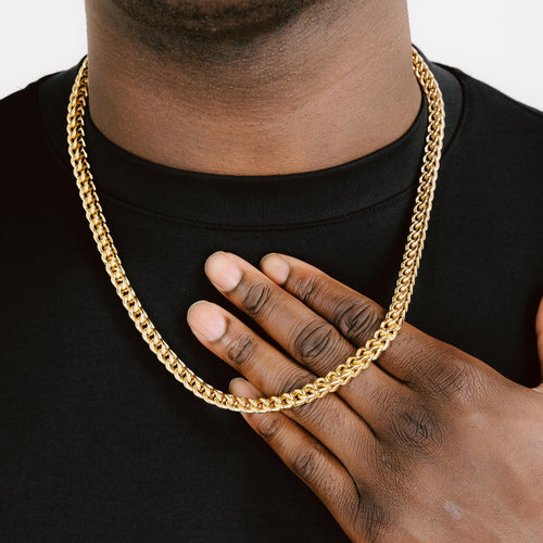 6mm Franco Chain Gold