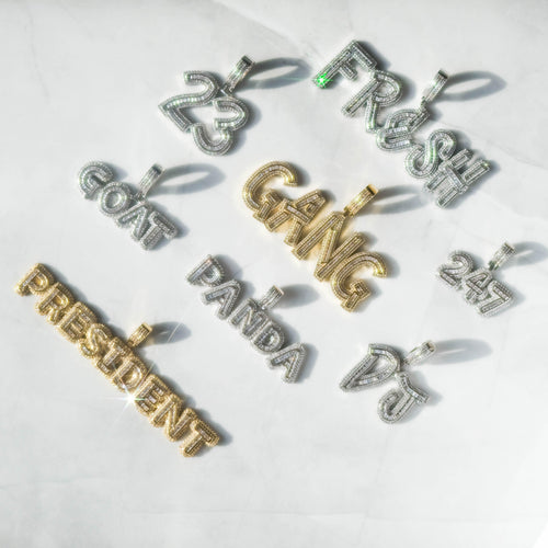 Baguette Custom Letters