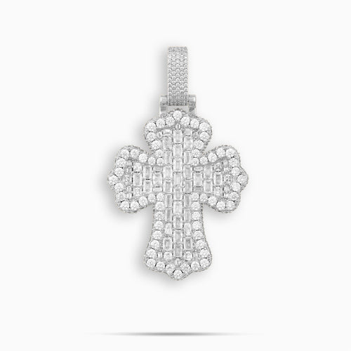 Baguette Cross Pendant