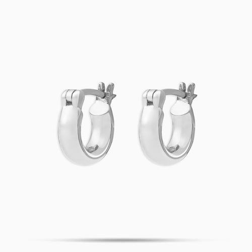Plain Hoop Earrings