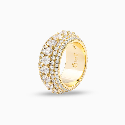 Layered Ring Yellow Gold