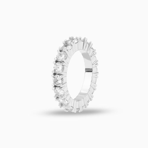 Moissanite Tennis Ring