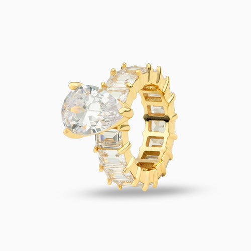 Pear Cut Ring