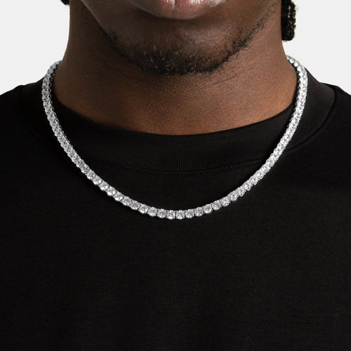 5mm Moissanite Tennis Chain