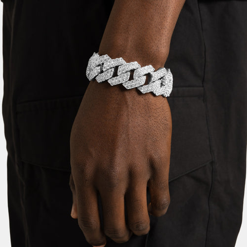 25mm Prong Cuban Bracelet