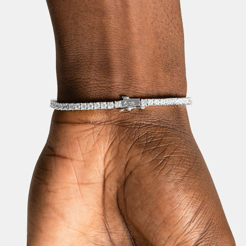 3mm Moissanite Tennis Bracelet