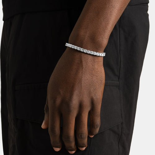 5mm Moissanite Tennis Bracelet S925
