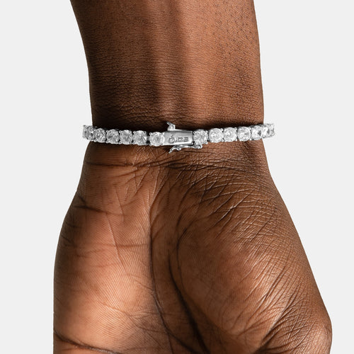 5mm Moissanite Tennis Bracelet S925