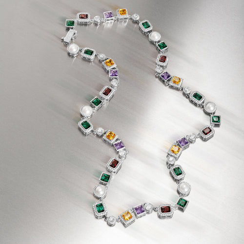 Multi Gemstone Chain