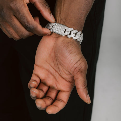 19mm Prong Cuban Bracelet