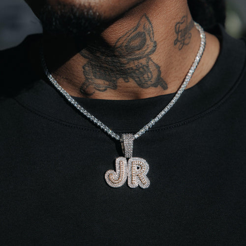 2 Tone Layered Custom Pendant