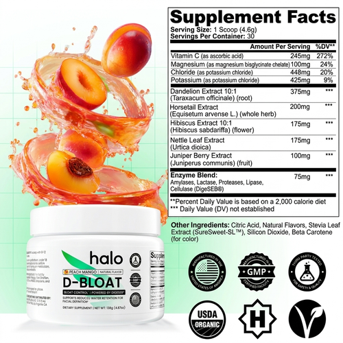 Halo Debloat Powder
