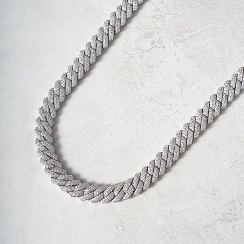 12mm Prong Cuban Chain + Bracelet